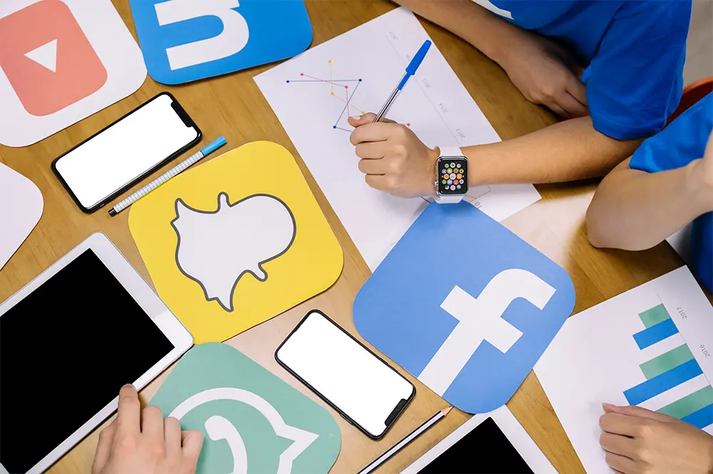 social media icons