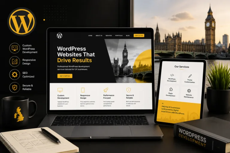 WordPress website development services in UK